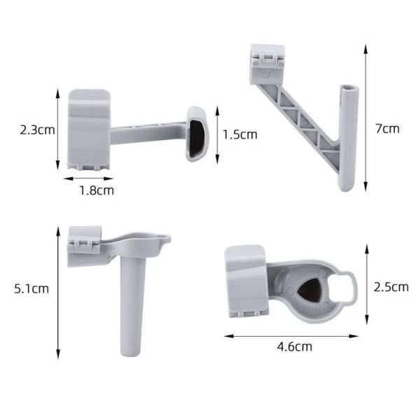 DJI Mini 4 Pro Drone BRDRC Landing Gear Increased Height Leg (Gray) - Image 3