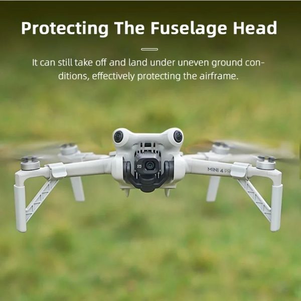 DJI Mini 4 Pro Drone BRDRC Landing Gear Increased Height Leg (Gray) - Image 5