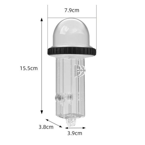 DJI Osmo Pocket 3 BRDRC 40m Depth Waterproof Case Diving Housing Cover (Transparent Handle) - Image 4