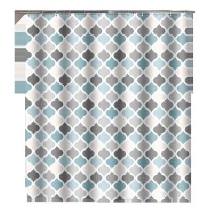 80x180cm Simple Thickened Waterproof Shower Curtain Polyester Bathroom Curtain Fabrics