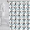 80x180cm Simple Thickened Waterproof Shower Curtain Polyester Bathroom Curtain Fabrics - Image 2