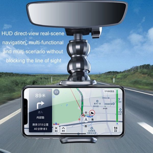 Car Snake-shaped Live Shooting Holder Mobile Phone Holder (2 in 1) - Image 6