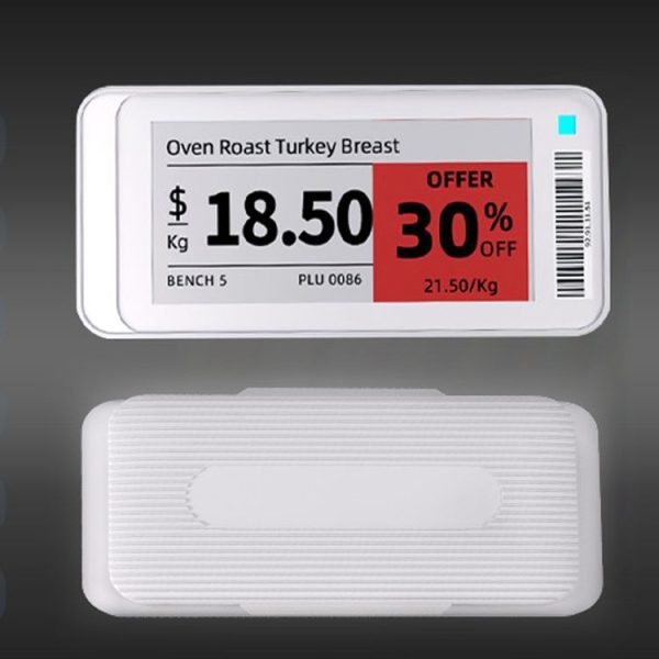 2.1 Inch E-ink Screen Bluetooth Smart Electronic Labels Support Custom Text / Picture / QR Code / Barcode - Image 2