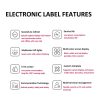 2.1 Inch E-ink Screen Bluetooth Smart Electronic Labels Support Custom Text / Picture / QR Code / Barcode - Image 4