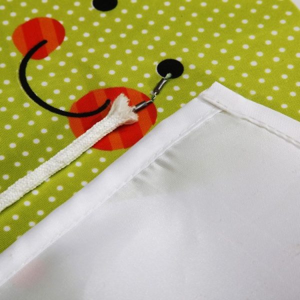 80x180cm Thickened Polyester Fabric Printed Shower Curtain Cute Cartoon Waterproof Curtain With Hooks - Image 3