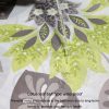 80x180cm Botanical Flower Printed Waterproof Polyester Shower Curtain Home Thickened Bathroom Curtain Cloth - Image 5
