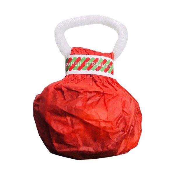 Hand Throwing Rings Ribbon Wedding Bar Atmosphere Stage Magic Props (Red)