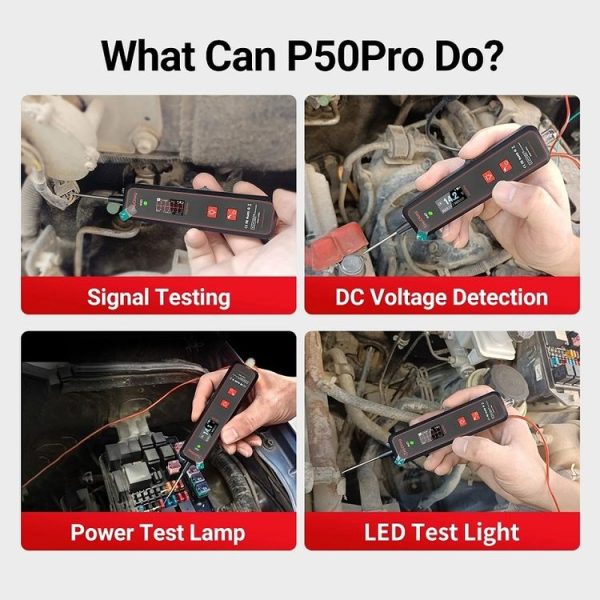 JDiag Mini Circuit Tester AC / DC Detection Multi-function Oscilloscope (P50 Pro) - Image 8
