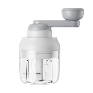 Kitchen Multifunctional Garlic Food Supplement Vegetable Cutter (White)
