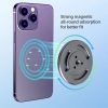 Magnetic Phone Holder with 1 / 4 Inch Hole for Tripod Magic Arm (Titanium Color) - Image 3