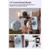 Magnetic Phone Holder with 1 / 4 Inch Hole for Tripod Magic Arm (Titanium Color) - Image 6