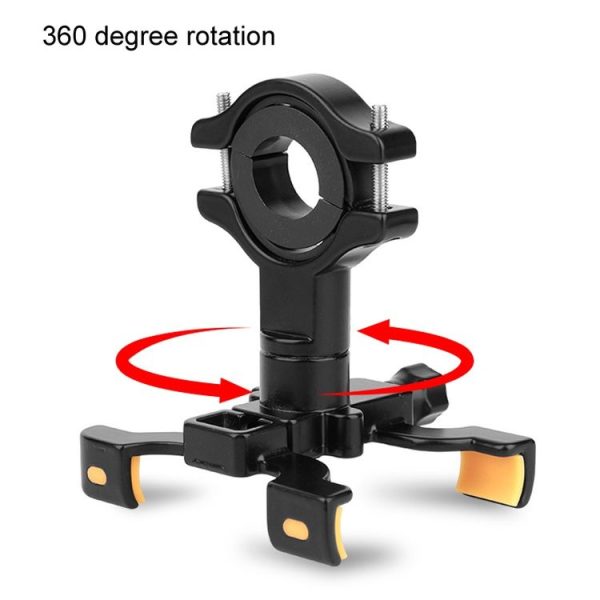 BENGGUO Bicycle Aluminum Alloy Four-claw Cycling Mobile Phone Holder, Model: Handlebars - Image 6