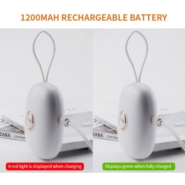 Silent Vibrating Alarm Clock with Multiple Functions for Hearing-impaired People (TS-BC680) - Image 7