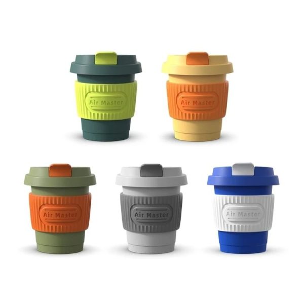 BEN.JACK Coffee Cup Car Perfume Air Conditioner Air Outlet Aromatherapy Ornaments (Dark Night Green+Fluorescent Green) - Image 2