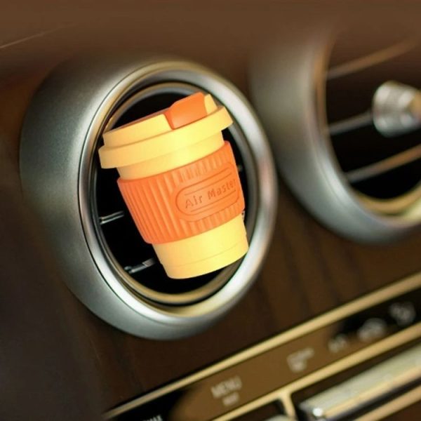 BEN.JACK Coffee Cup Car Perfume Air Conditioner Air Outlet Aromatherapy Ornaments (Dark Night Green+Fluorescent Green) - Image 6