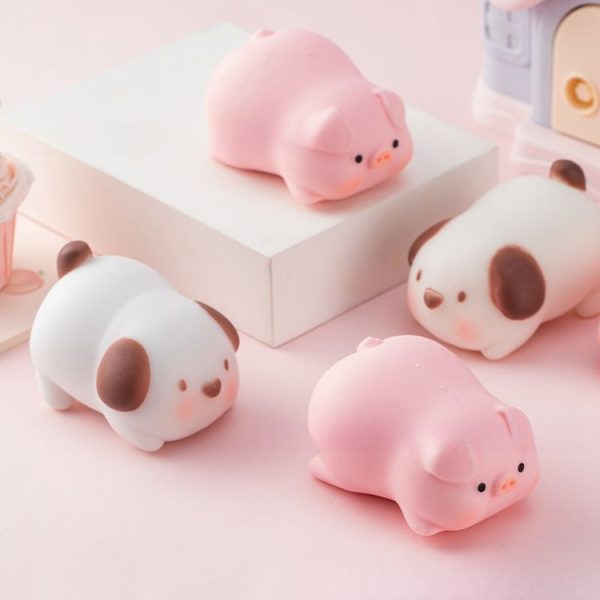 Cute Pet Stress Relief Kneading Fun Slow Rebound Decompression Venting Toys, Style: Bread Dog - Image 2