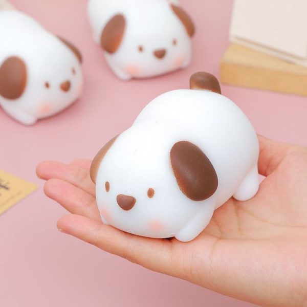 Cute Pet Stress Relief Kneading Fun Slow Rebound Decompression Venting Toys, Style: Bread Dog - Image 6