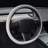 BEN.JACK Car Anti-slip Sweat-absorbent Liquid Silicone Steering Wheel Cover (Black) - Image 9