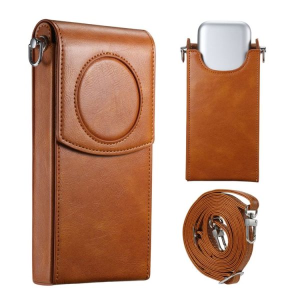 Apple Vision Pro Power Organizer Case Carrying Bag (Brown) - Image 2