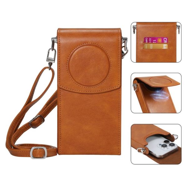 Apple Vision Pro Power Organizer Case Carrying Bag (Brown) - Image 3