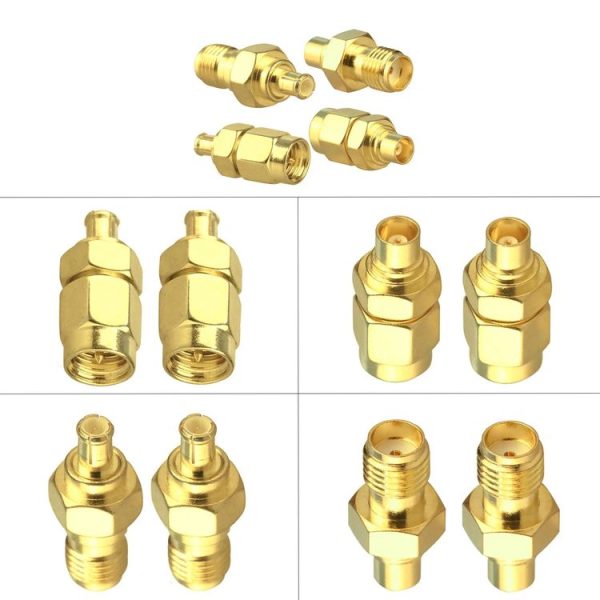 SMA Male To MCX Male High Frequency Coaxial Connector Antenna Rotating Joint - Image 6