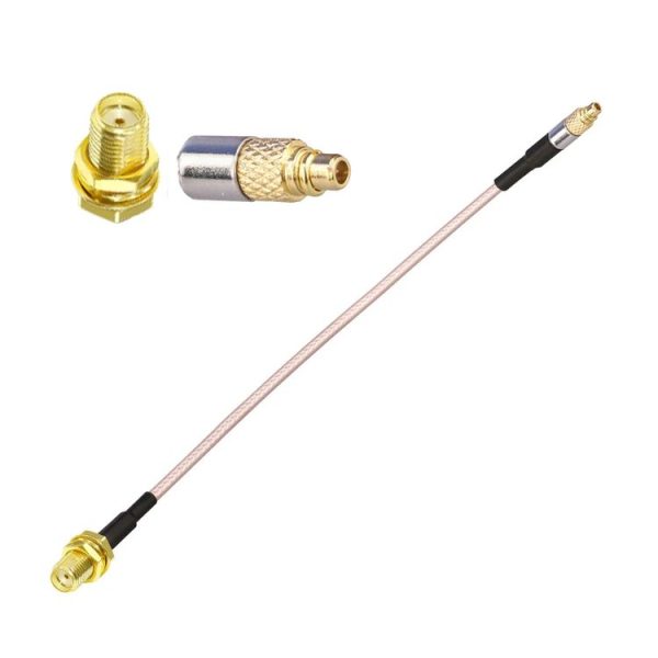 SMA Female To MMCX Male RG316 15cm Coaxial Extension Cable SMA To MMCX Adapter Cable - Image 2