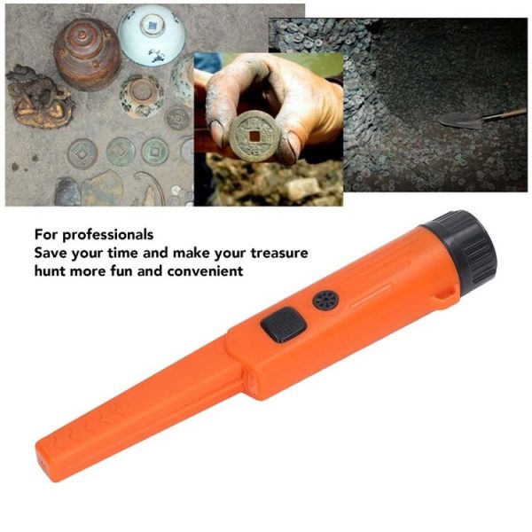 Mini Waterproof Handheld Metal Positioning Rod Detector (Orange) - Image 3