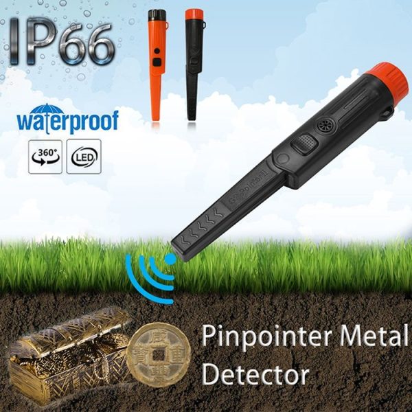 Mini Waterproof Handheld Metal Positioning Rod Detector (Orange) - Image 7