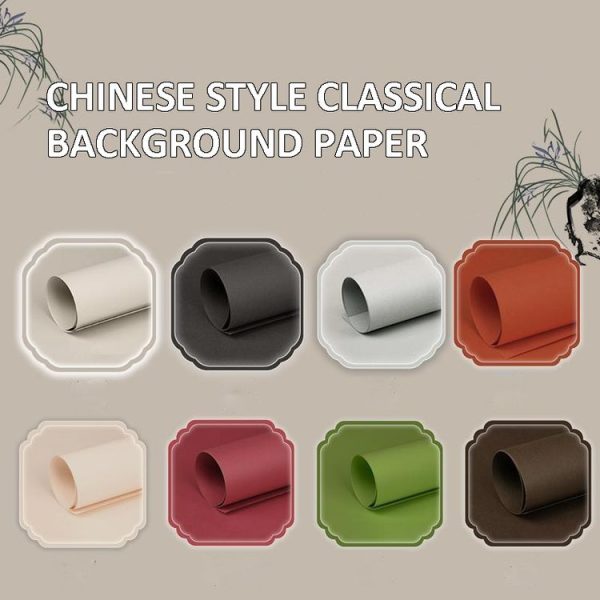 80 x 113cm Ancient Style Background Paper For Food Still Life Photography (Okra) - Image 3