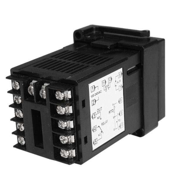 SINOTIMER MC101 Universal Input Short Case PID Intelligent Temperature Controller Meter Heating Cooling Relay SSR Solid State Output - Image 5