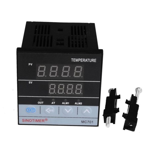 SINOTIMER MC701 Universal Input Short Case PID Intelligent Temperature Controller Meter Heating Cooling Relay SSR Solid State Output - Image 2