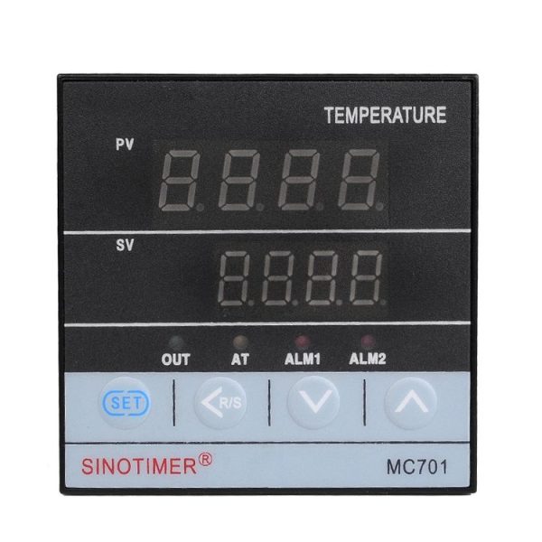 SINOTIMER MC701 Universal Input Short Case PID Intelligent Temperature Controller Meter Heating Cooling Relay SSR Solid State Output - Image 3
