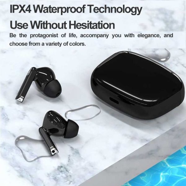 Hishell Y113 Smart Voice Translator Earphone Wireless Earbuds Real Time Instant Online 40 Languages Translate Earphone (Black) - Image 4