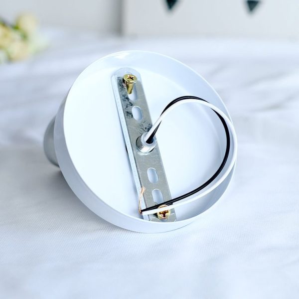 E27 Screw Mount Metal Retro Universal Lampholder Lamp Fittings, Color: Black - Image 6