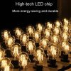 6pcs / Box G45 Bulb LED Lamp Fixture Illuminator Vintage Filament Lights, Style: Transparent Large Screw (220V 4W) - Image 5