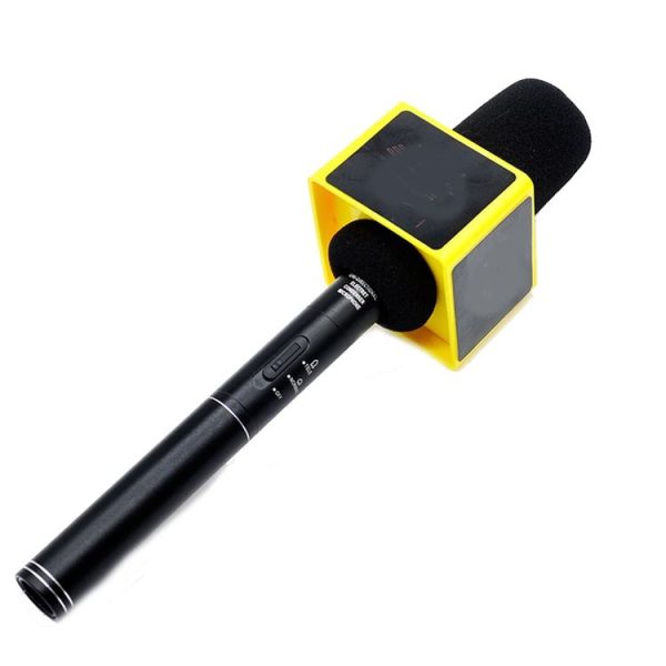 Interview Microphone Logo Flag Station, Spec: Square Black - Image 5