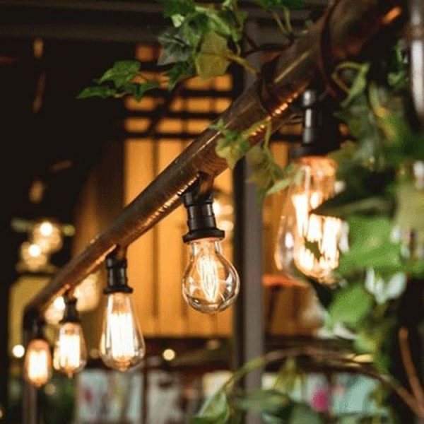 4pcs / Box A60 LED Antique Lamp Vintage Decorative Illumination Light Bulb, Power: 220V 40W (Tip Gold) - Image 4