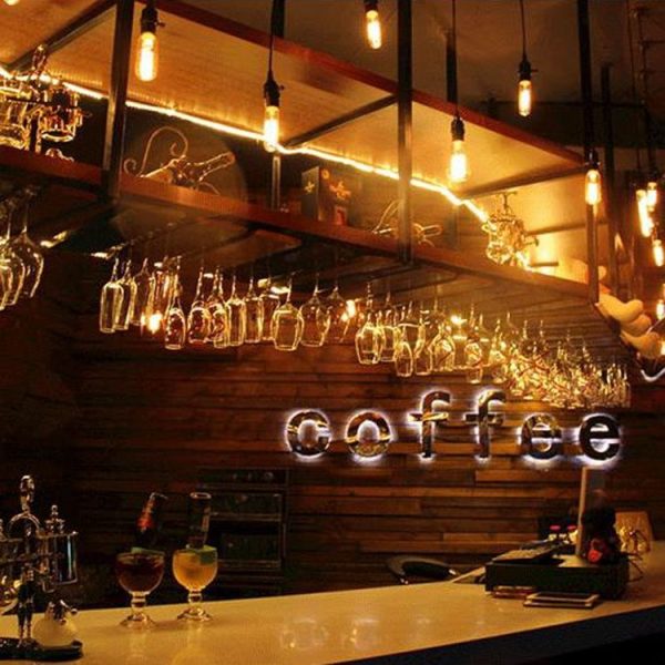 4pcs / Box A60 LED Antique Lamp Vintage Decorative Illumination Light Bulb, Power: 220V 40W (Tip Gold) - Image 6