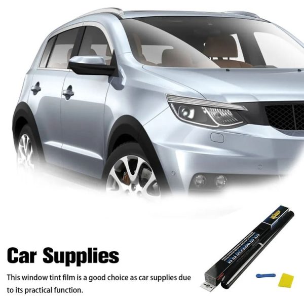 50cm x 3m Car Glass Sun Protection Heat Insulation Solar Translucent Film, Transmittance: 1 Percent - Image 3