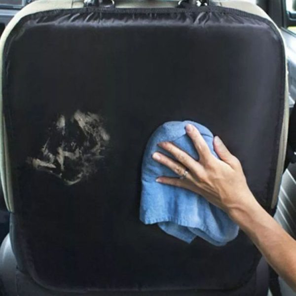 Car Child Seat Anti Kick Mats Anti Dirt Protective Mats (Black) - Image 6