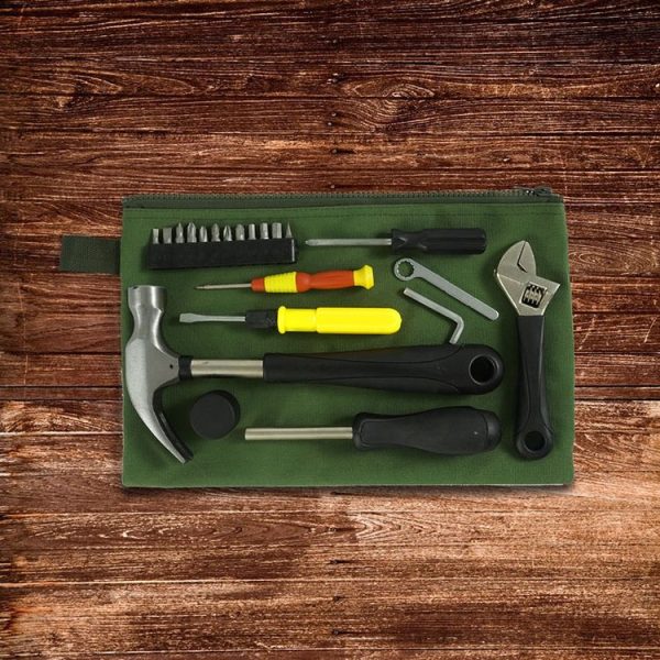 Canvas Hardware Toolkit Multifunctional Portable Carry-on Electrician Storage Bag - Image 7