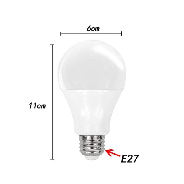 2pcs / Pack 9W E27 LED Purple Light UV Bulbs Ambient Light (White) - Image 3
