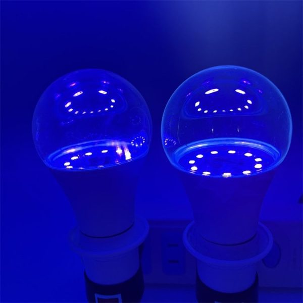 2pcs / Pack 9W E27 LED Purple Light UV Bulbs Ambient Light (White) - Image 4