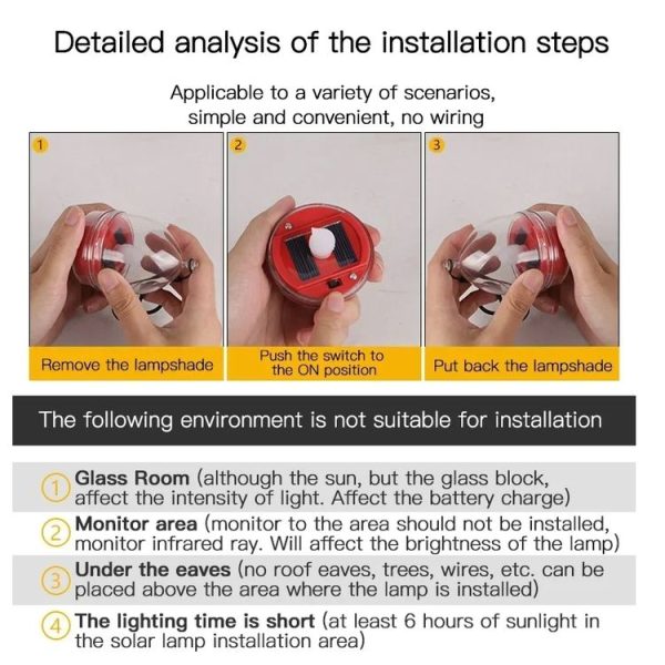 Solar Candle Light Outdoor Courtyard Villa Garden Waterproof Decoration Light, Spec: Heart Mode White Shell - Image 9