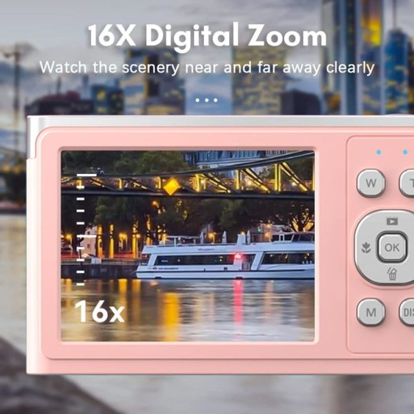 50 MP HD Camera 4K Video Retro Vlog Self-Shooting Camera (Black) - Image 11