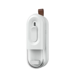Food Packaging Sealer 2 In 1 Magnetic Mini Handheld Vacuum Sealer Machine With Cutter (White)