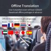 Hishell W12 144 Languages AI Voice Translator Smart Camera Translator Offline Dialogue Real-Time Mutual Translation (Black) - Image 10
