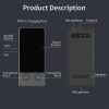 Hishell W12 144 Languages AI Voice Translator Smart Camera Translator Offline Dialogue Real-Time Mutual Translation (Black) - Image 3