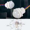 Infrared Human Body Sensor Switch Module Ceiling Downlight, Specification: AC110-240V Terminal Line - Image 3