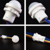 Infrared Human Body Sensor Switch Module Ceiling Downlight, Specification: AC110-240V Terminal Line - Image 7